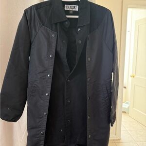 Women's Black Trench Coat